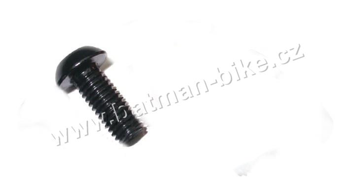 Šroub košíku M5 imbus Alu černý