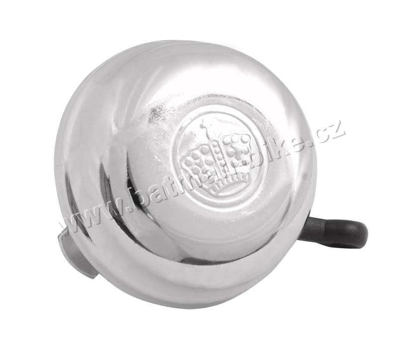 Zvonek KORUNKA celokov 22,2mm, chromovaný