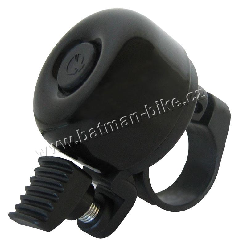 Zvonek mini černý Fe paličkový