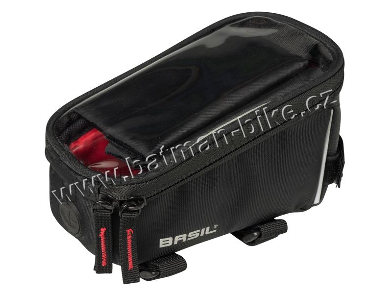 Brašna  BASIL SPORT DESIGN rámová černá/červená 1L