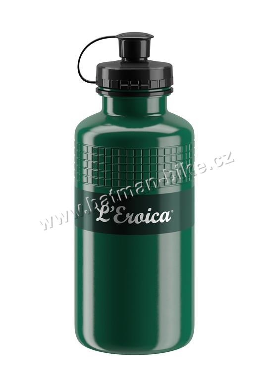 láhev Elite L'Eroica 500ml, retro zelená