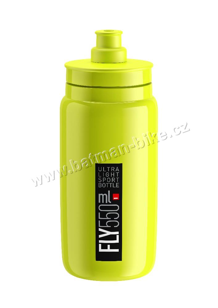 Láhev ELITE 0,5l Fly NEW svítivě žlutá/černá