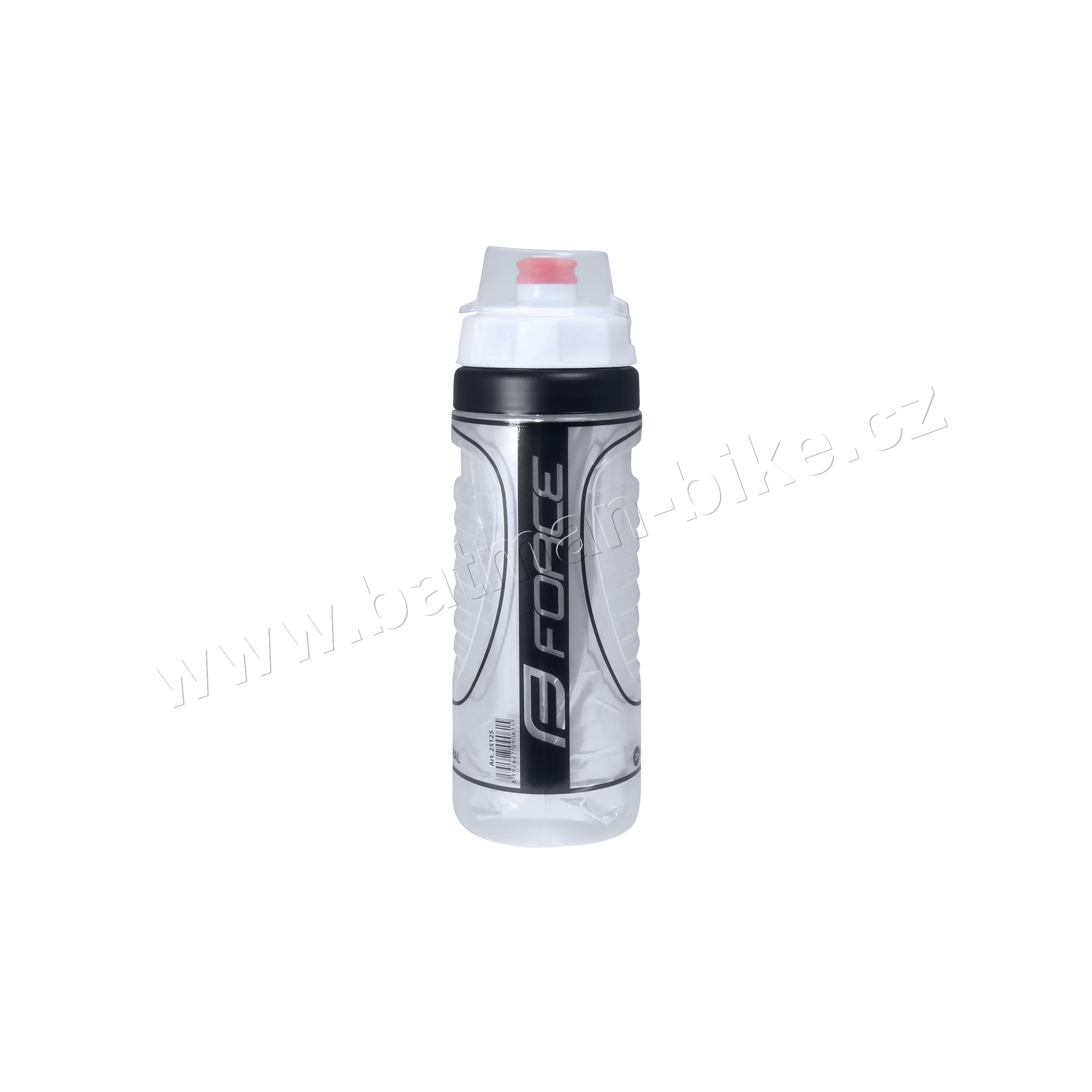Láhev FORCE HEAT 0,5 l termoláhev, bílo-černá