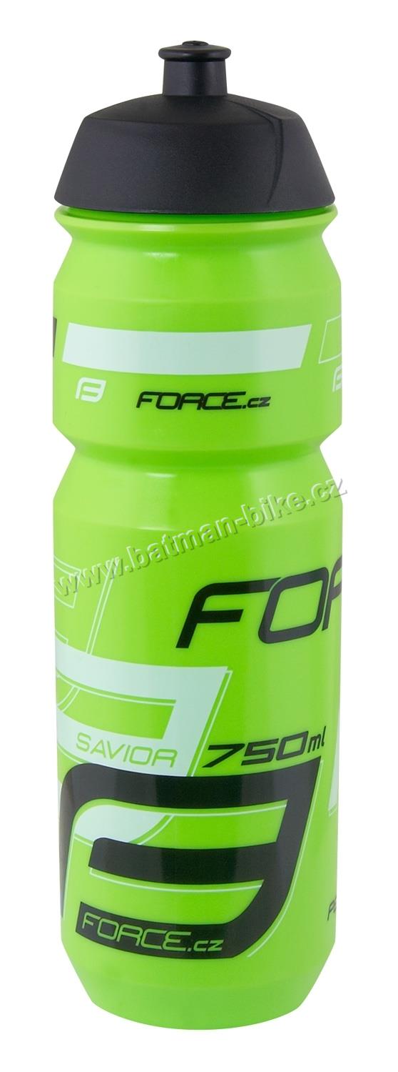 Láhev FORCE SAVIOR 0,75 l, zeleno-bílo-černá