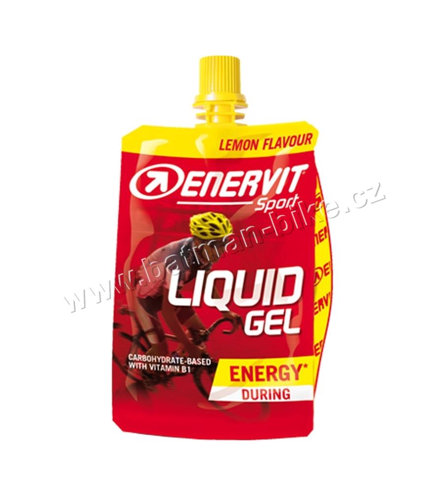 ENERVIT LIQUID GEL, sáček 60ml citron