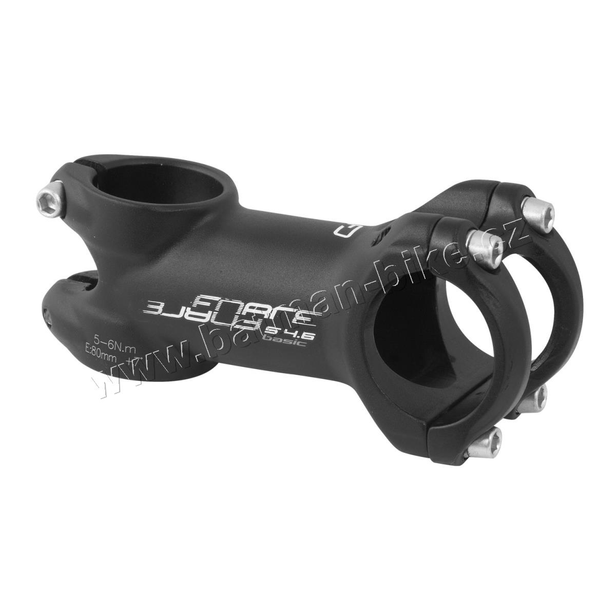 Představec FORCE BASIC S4.6 31,8/80mm Al, černý