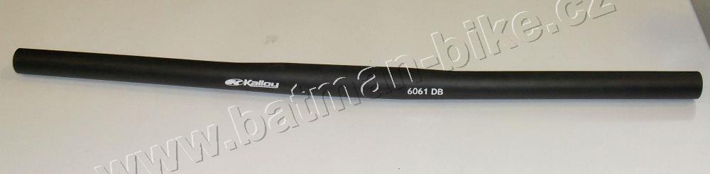 Řídítka Kalloy černé, rovné, Al, 560mm.