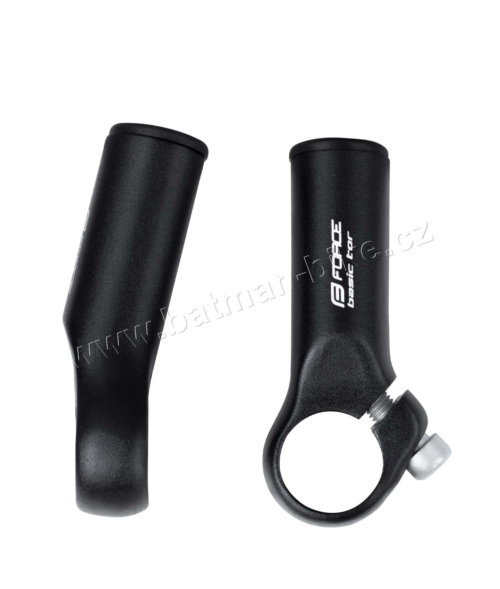 Rohy FORCE TOR 7 cm Al, černé matné