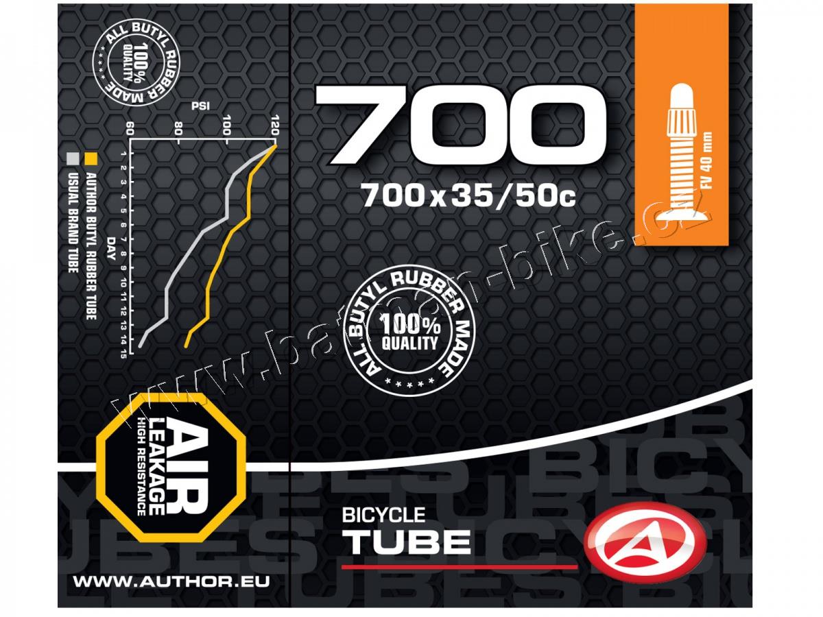 Duše AT-CROSS-700C Wide FV40 700x35/50C (černá)