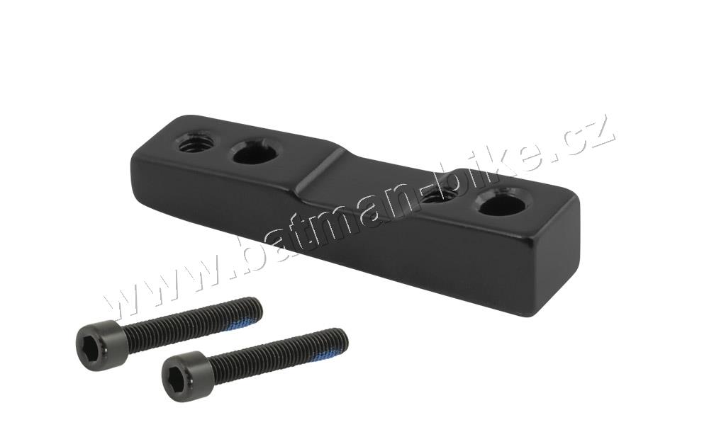 Adaptér zadní FLAT 160mm,34mm černý