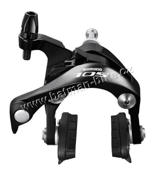 Brzdové čelisti 105 BR5800 černé přední + zadní