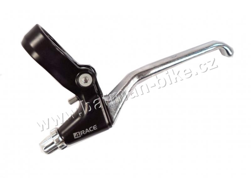 Brzdové páky 4race V brzdy AL černo-stříbrné