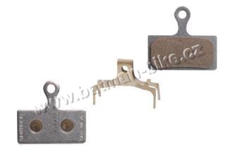 Brzdové desky SH G04S kovové, s pružinou