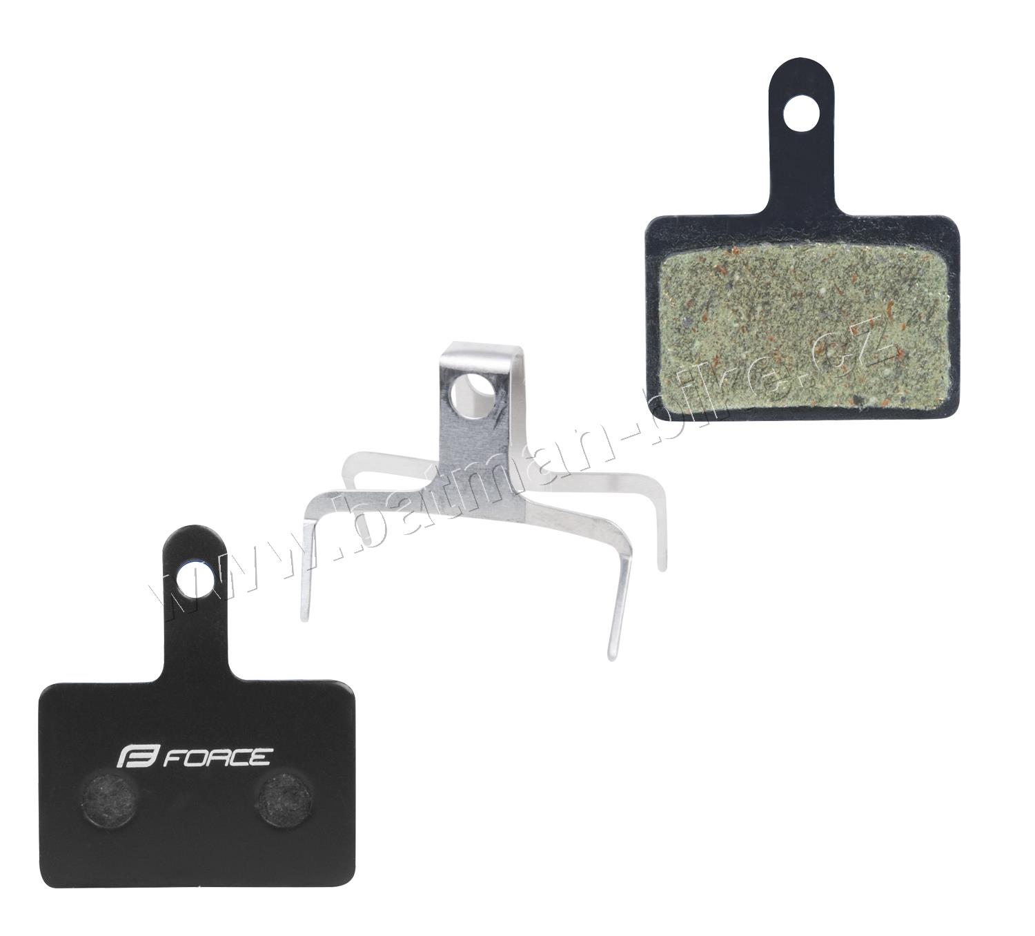 Brzdové desky FORCE SH M08 E-Bike polymer