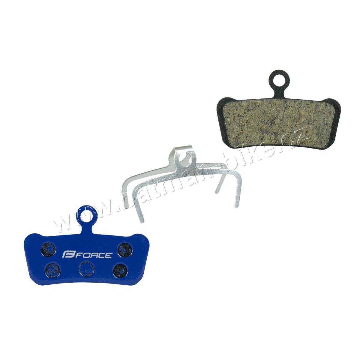 Destičky brzdové F AVID X0 Trail Fe, s pružinou