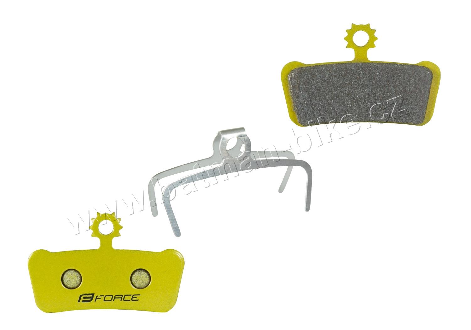 Destičky brzdové F AVID X0 Trail sinter,s pružinou