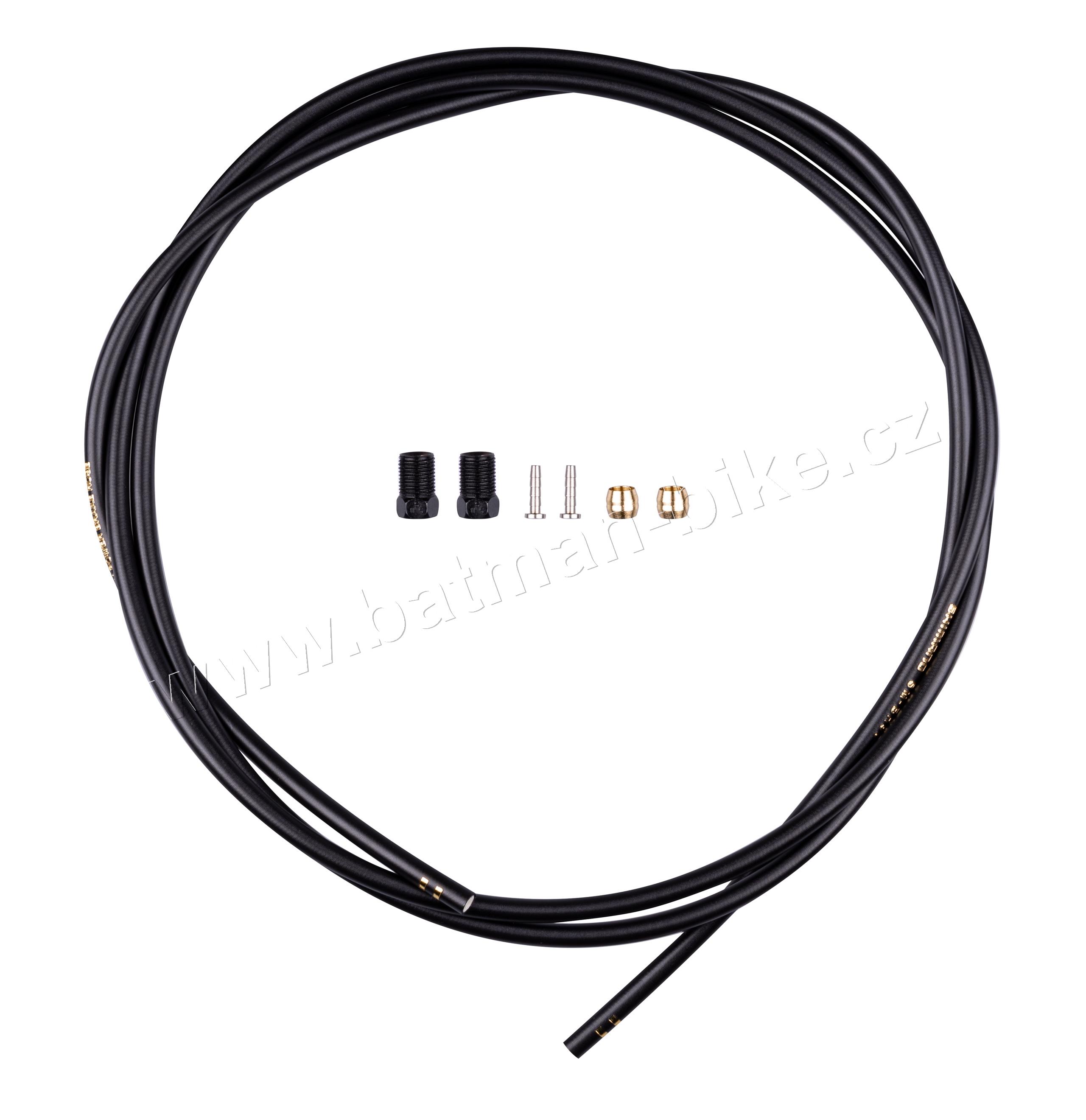 Brzdová hadička SMBH90SS 170 cm černá