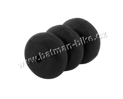 Korálky gumové na lanka