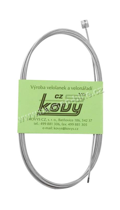 Lanko brzdové  MTB 2,0m/ 1,5mm NEREZ