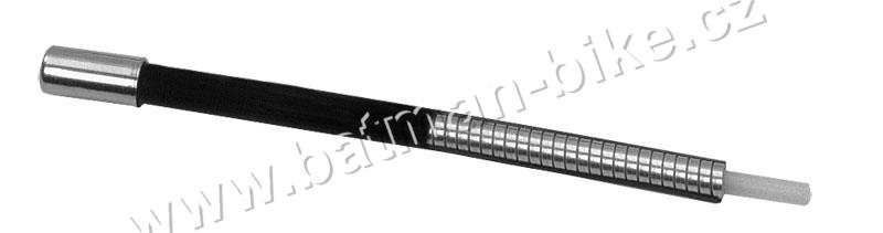 Bowden teflon brzdový černý 1m