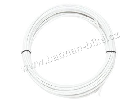 Bowden teflon brzdový bílý 1m