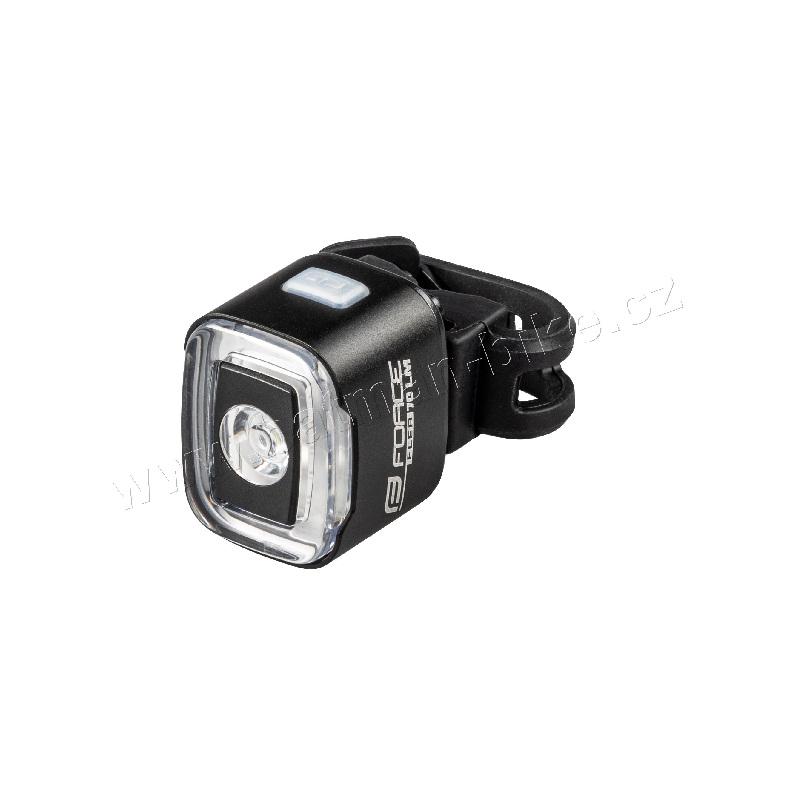 Blikačka přední/zadní FORCE FLEA 200LM USB
