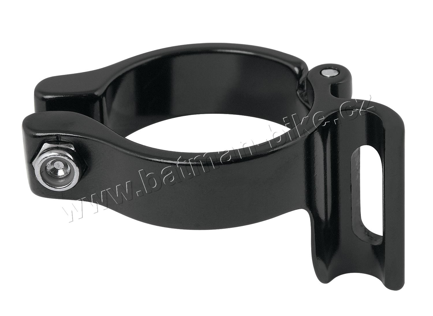 Objímka přesmyku 34,9 mm Al, černá