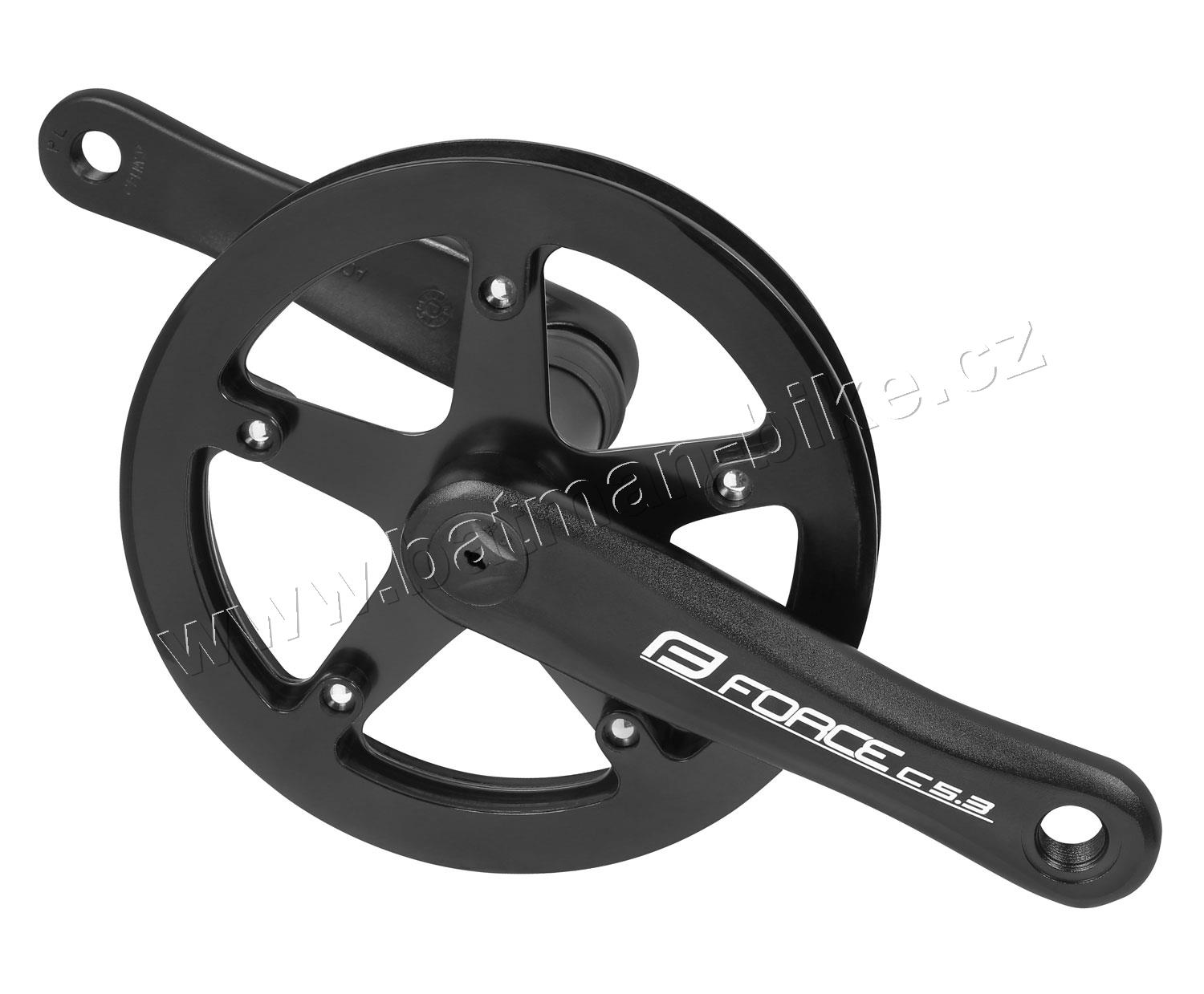 Kliky FORCE C5.3 Al 40z kryt 140mm, černé