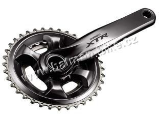 Střed Shimano XTR FC-M9000 2x11 34-24 zubů, bez misek