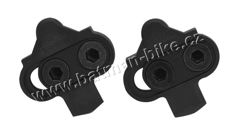 Zarážky-kufry SHIMANO SPD SM-SH51 černé