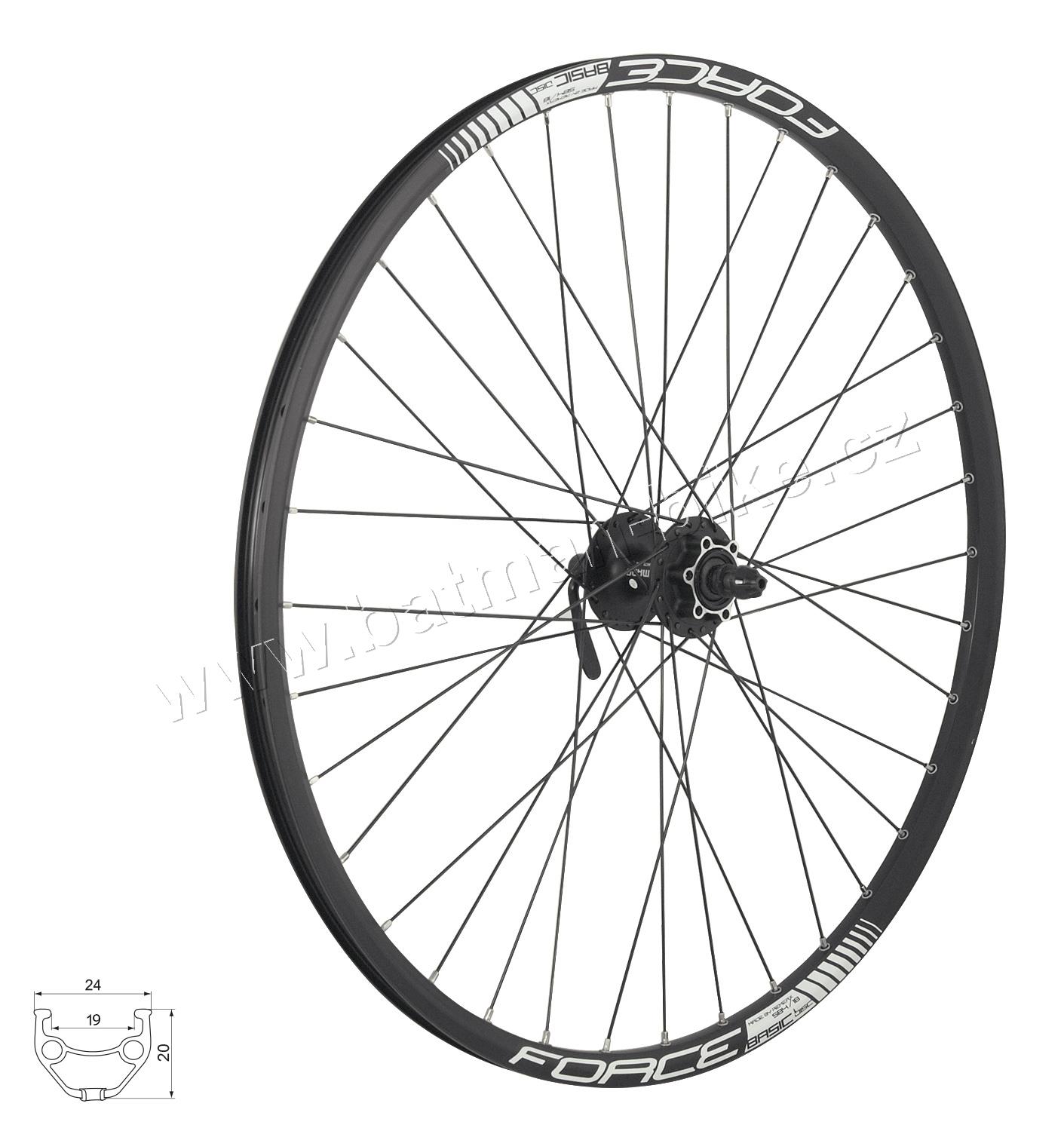 Kolo přední FORCE BASIC DISC 584x19 HBM475 6d 36d