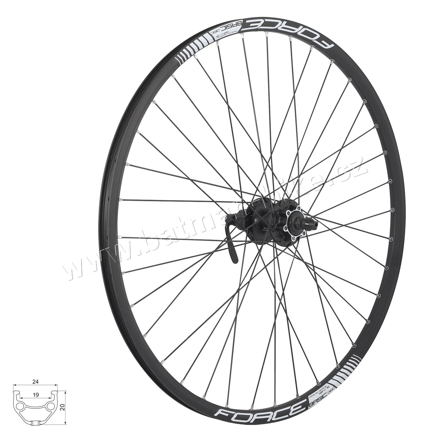 Kolo zadní FORCE BASIC DISC 584x19 FHM475 6d 36d
