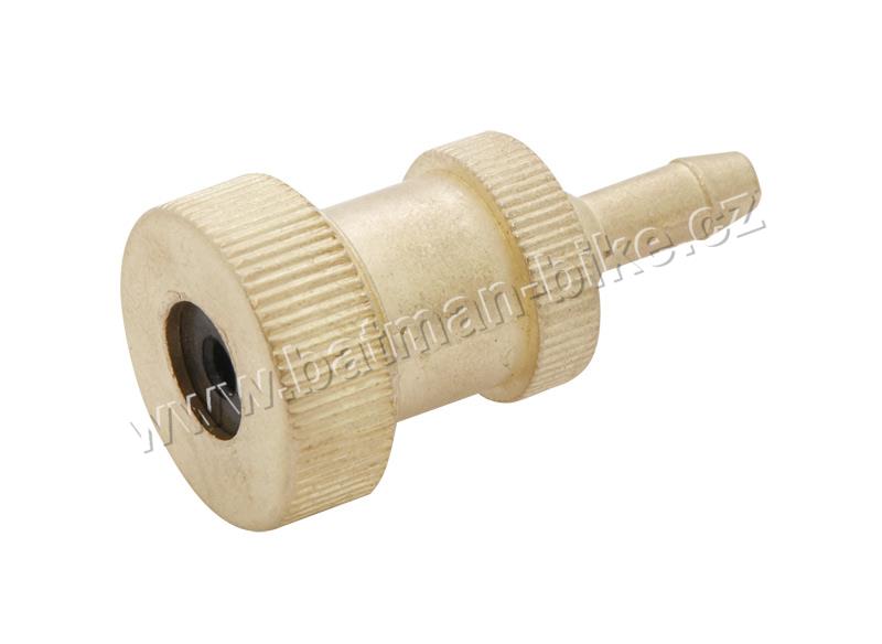 Koncovka hadice hustilky galuskový ventil