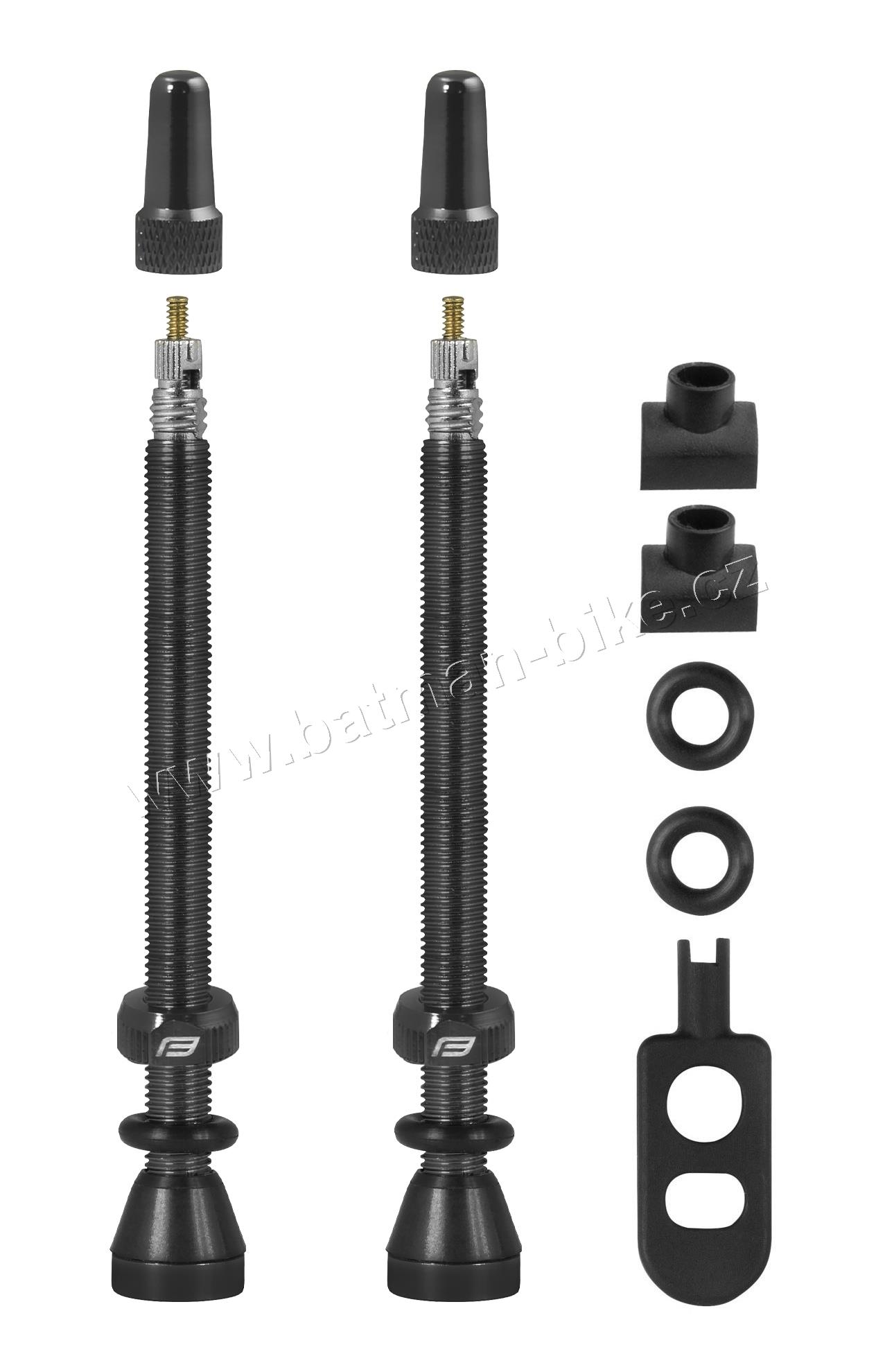 Ventilky FORCE pro bezdušový systém 2xFV 80mm,čern