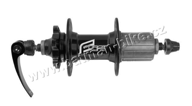 Náboj zadní F. 6D-76 ložiskový kazetový, 36d,černý