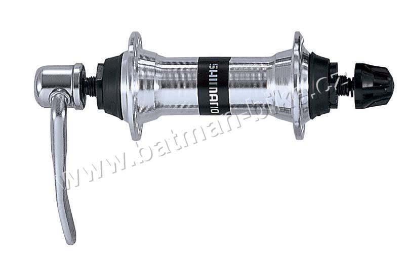 Náboj přední HBRM70AS stříbrný 36