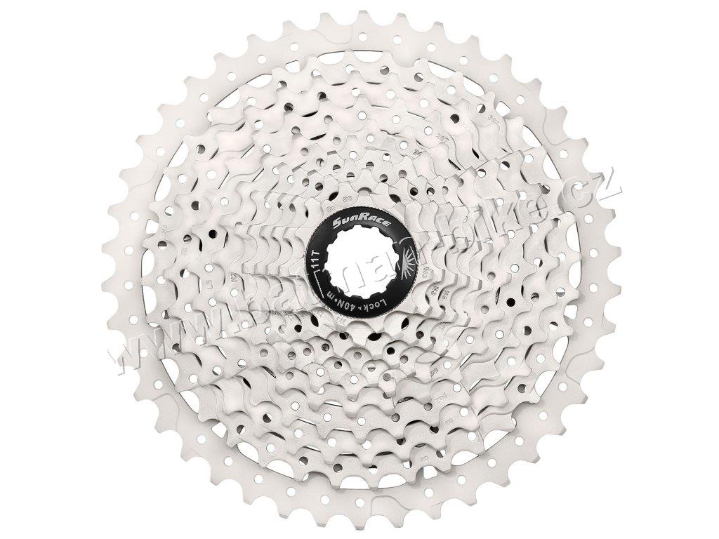 Kazeta SunRace CSMS3TAY 10 11-42z METALLIC