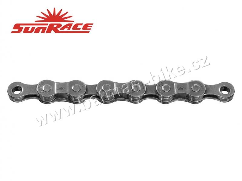 řetěz SunRace CNM84 8k 116čl. šedý