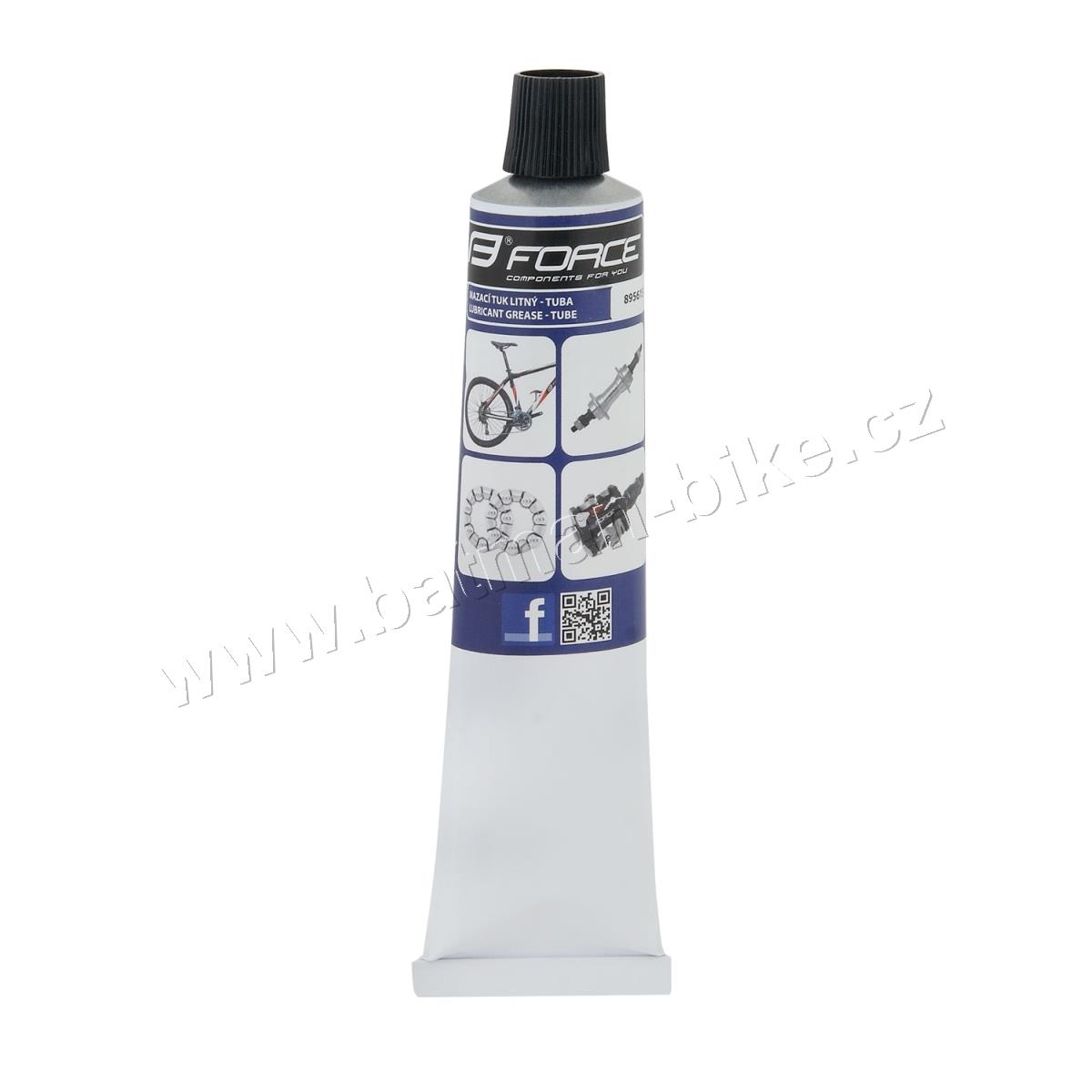 Mazivo-tuba FORCE mazací tuk litný, žlutý, 40ml