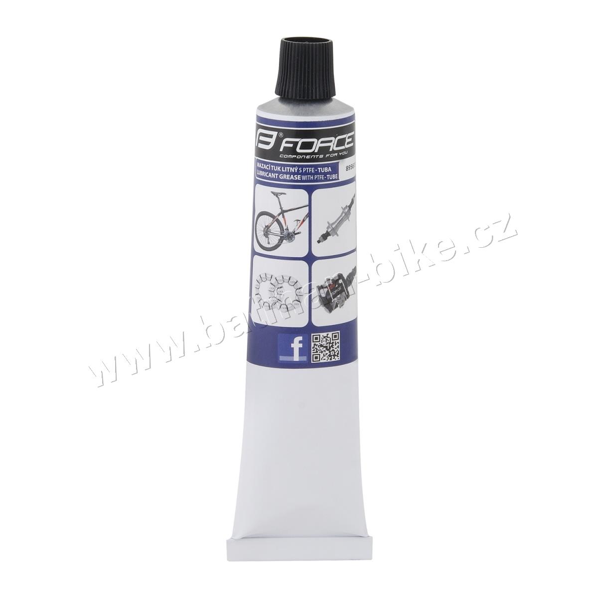 Mazivo -tuba FORCE mazací tuk litný s PTFE, 40ml
