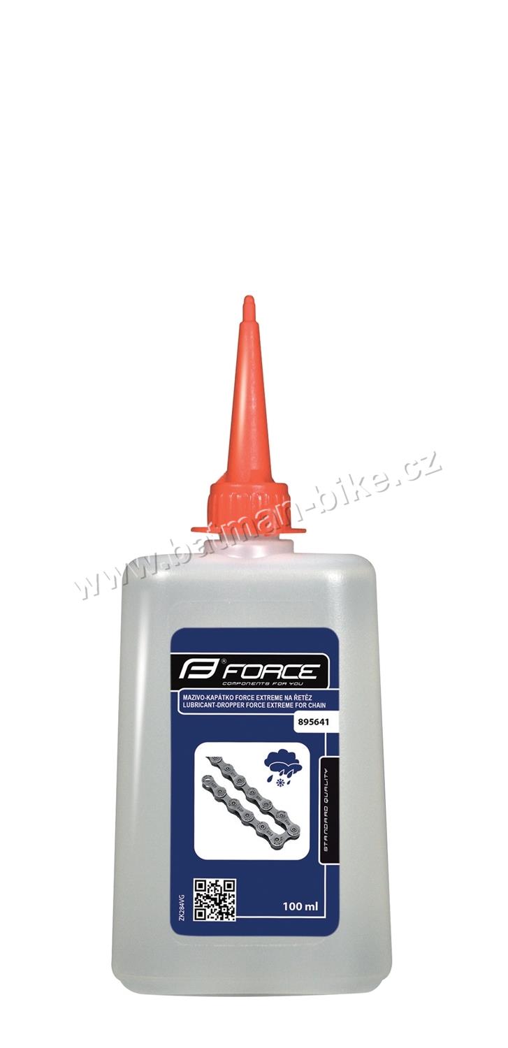 Mazivo-kapátko FORCE olej na řetěz EXTREME 100ml