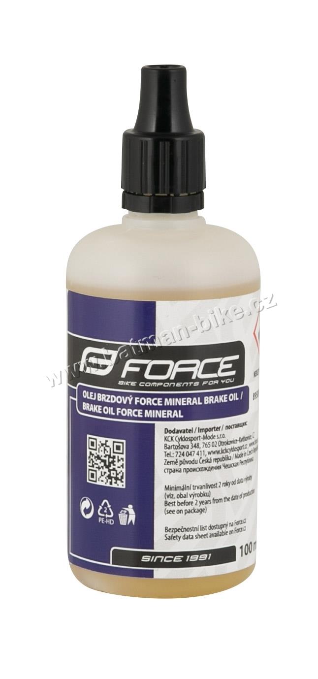 Olej brzdový FORCE MINERAL Brake Oil 100ml