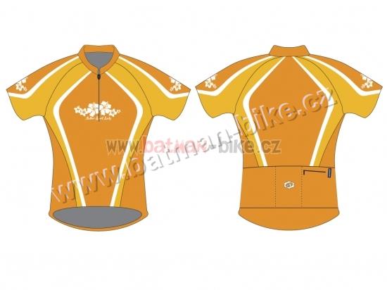 Dres ASL-R-5D AUTHOR,žlutý  XS