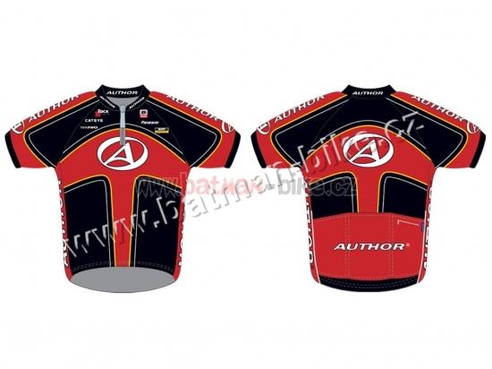 Dres ARP-10 AUTHOR,červ/čer  S