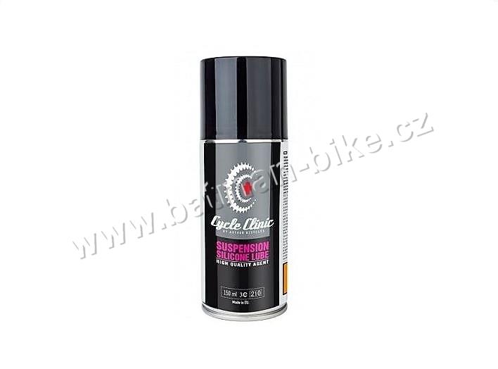 Mazivo Cycle Clinic Suspension Silicone Lube 150 ml černá
