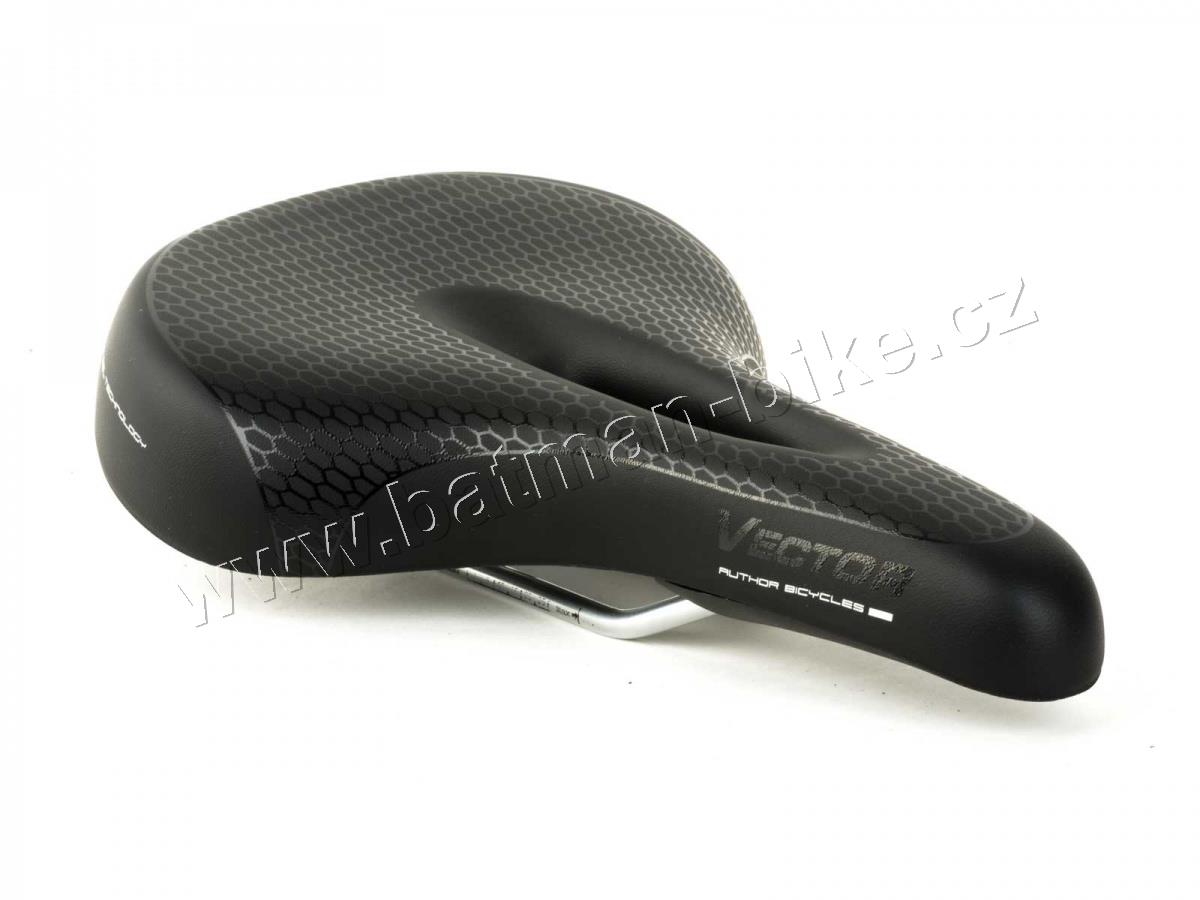 Sedlo ASD Vector ERGO GEL Vacuum černá