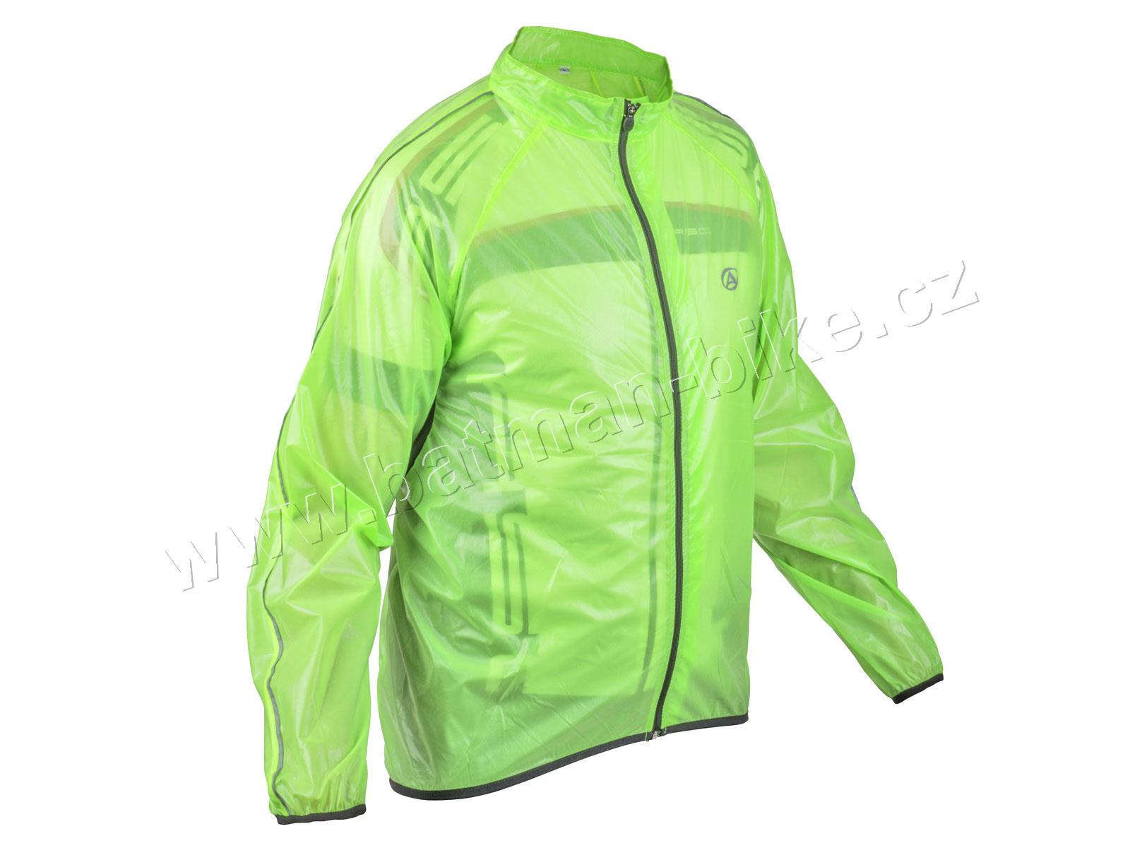 Pláštěnka Rain Dintex zelená-transparentní*   M