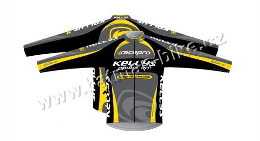 Dres Kellys PRO Team dlouhý rukáv žlutý