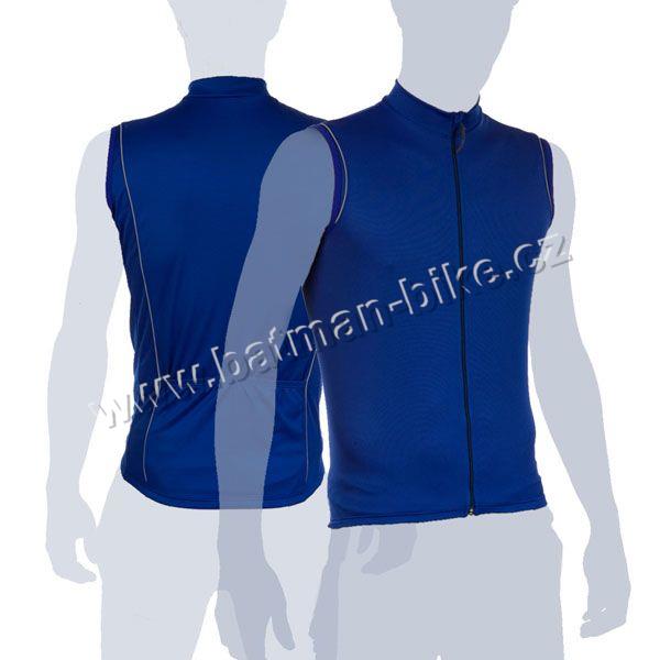 Dres MERIDA pánský Classic bez rukávů modrý