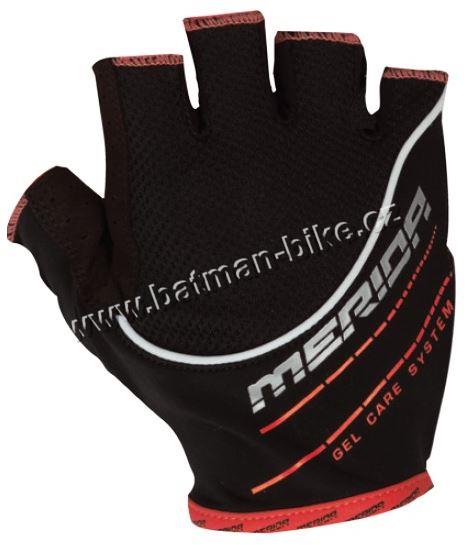Rukavice Merida krátké SPORT II černo/červené
